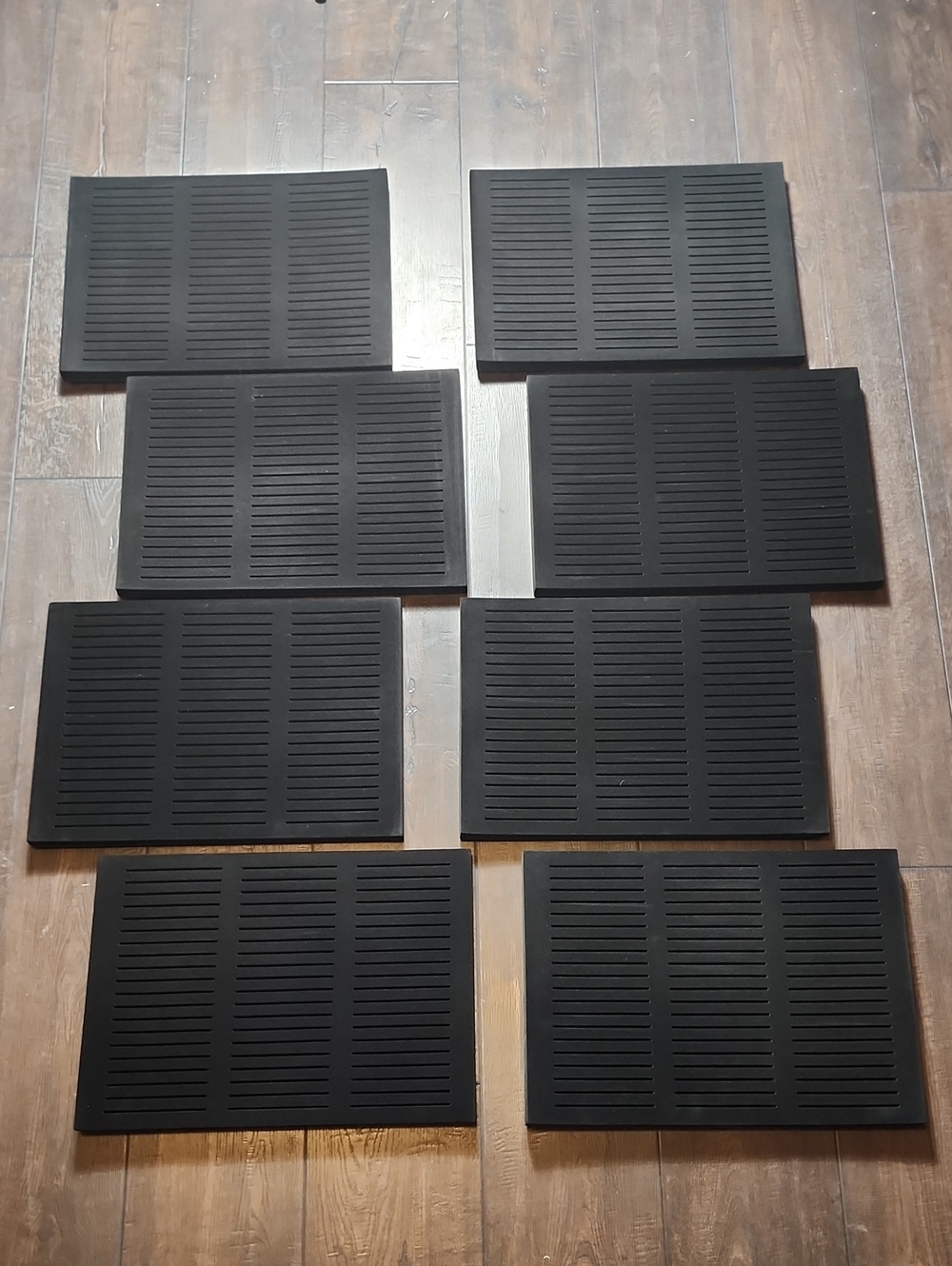 8 Pack Black Foam Name Badge Holders 480 Slots